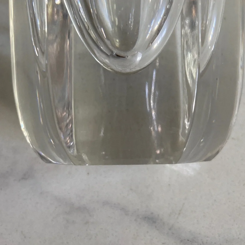 Vintage Crystal Vase by Orrefors Sweden